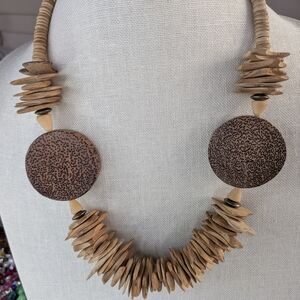 *Bundle and Save* Bohemian Wood Beaded Necklace